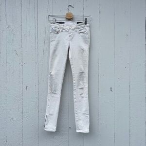 DIESEL Super Slim-Skinny Jeans | W24 L32 | Low Waist | Stretch | Wash 0851A